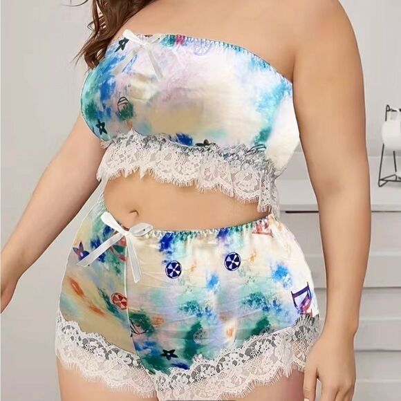 Women’s Plus 2 Piece Set Loungewear - Picture 4 of 5